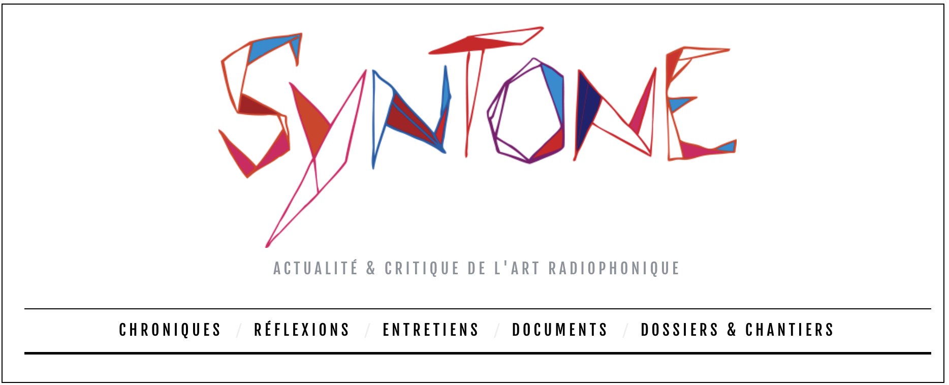 Audioblog Entretien Avec Juliette Volcler