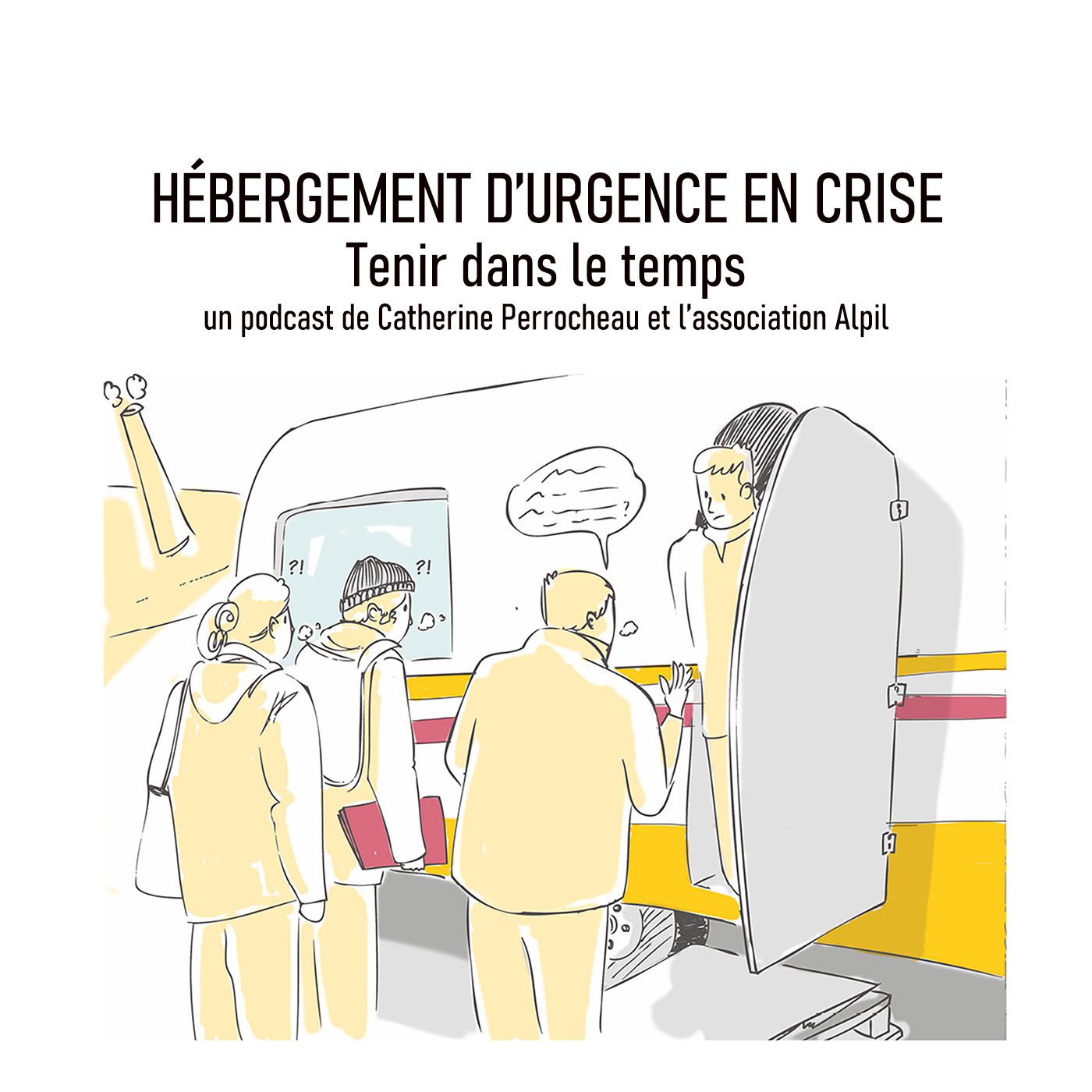 Écoute d'un accueil sur le front du mal logement podcast artwork