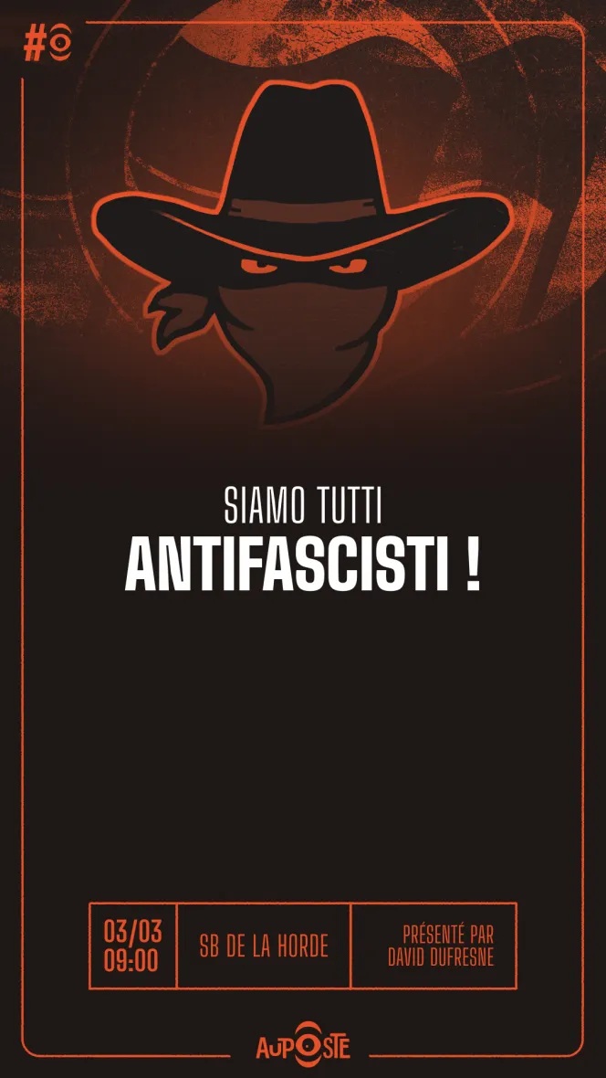 « L’antifascisme est devenu une lutte à défendre » - S11E30 - Mardi 03 Mars 2026