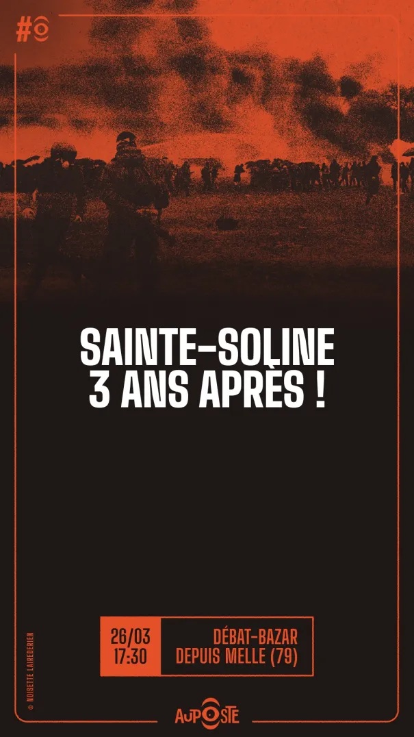 Sainte-Soline, 3 ans après !   Par David Dufresne le 26/03/2026      Sainte-Soline     Soulèvements de la terre - S11E48 - Jeudi 26 Mars 2026